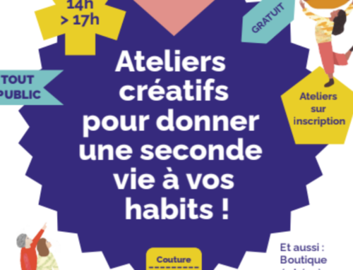 Ateliers créatifs : Une seconde vie pour vos habits !