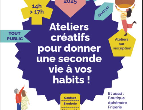 Ateliers créatifs : Une seconde vie pour vos habits !