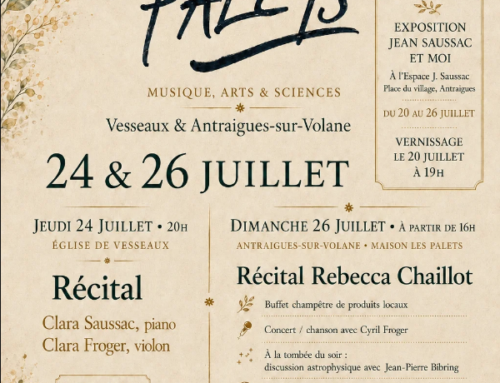 Festival « Les Palets » : Récital de violon et piano avec Clara Froget et Clara Saussac