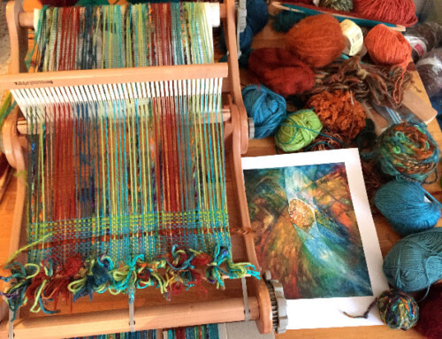 Stage de tissage sur peigne evergeur